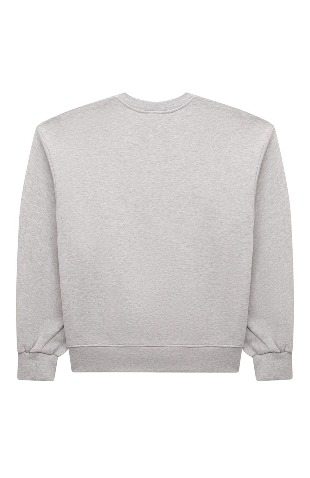 Хлопковый свитшот MSGM KIDS светло-серого цвета по цене 12150 руб., арт. F4MSJGSW256, фото 2 Хлопковый свитшот MSGM KIDS, арт. F4MSJGSW256, фото 2