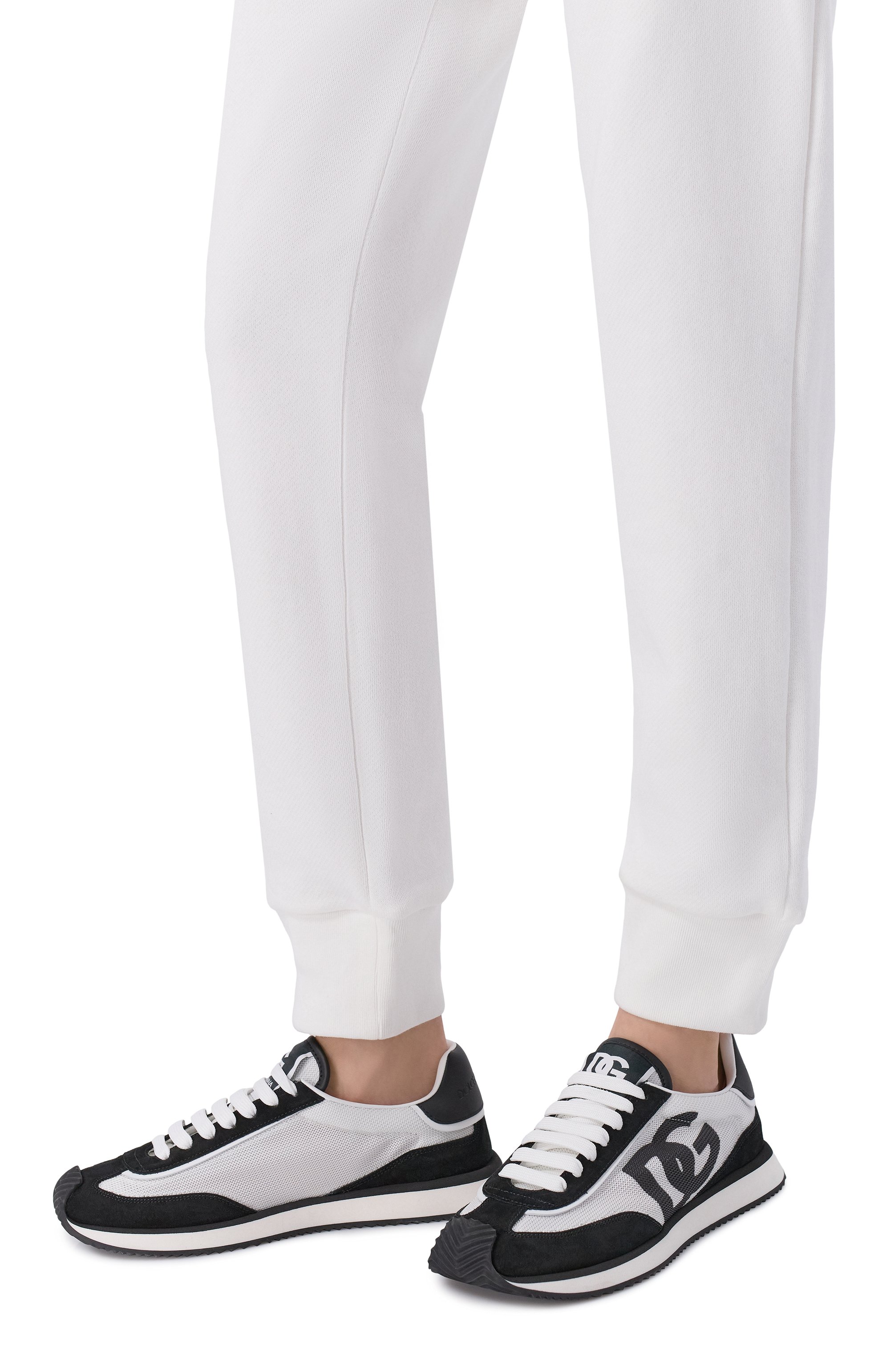 Комбинированные кроссовки dg cushion DOLCE & GABBANA, арт. CK2288/A5355, фото 2