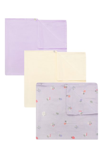 Комплект из трех пеленок BUBA KIDS, арт. BKMUSSW45