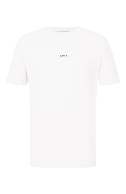 Хлопковая футболка Iceberg F045/6325 Белый F045/6325