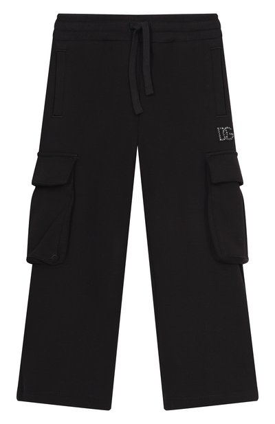 Хлопковые брюки-карго DOLCE & GABBANA, арт. L5JPH7/G7PSA_001