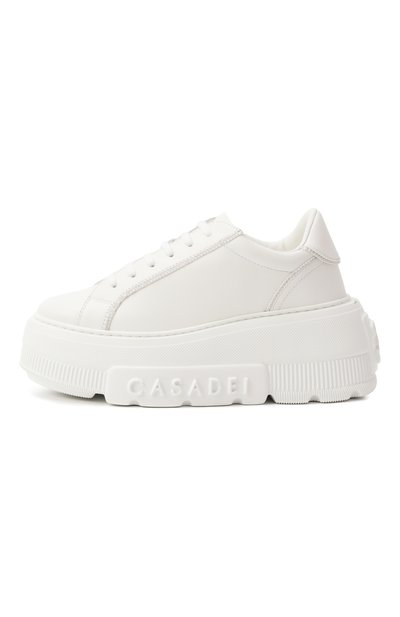 Кожаные кеды nexus CASADEI белого цвета по цене 69350 руб., арт. 2X076A0701SALEN, фото 4 Кожаные кеды nexus CASADEI, арт. 2X076A0701SALEN, фото 4