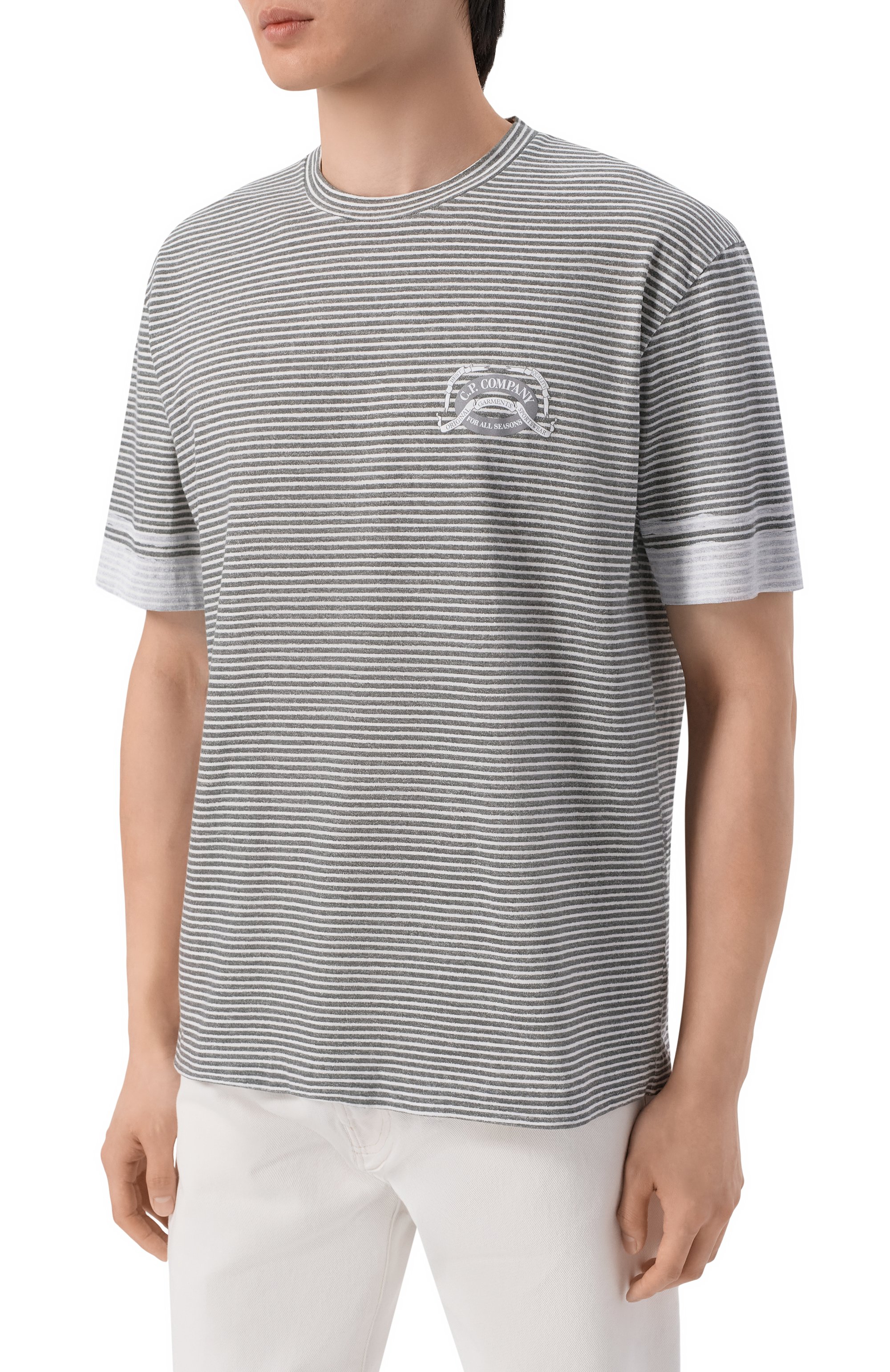 Хлопковая футболка C.P. COMPANY, арт. 20CMTS277A/110681P, фото 3