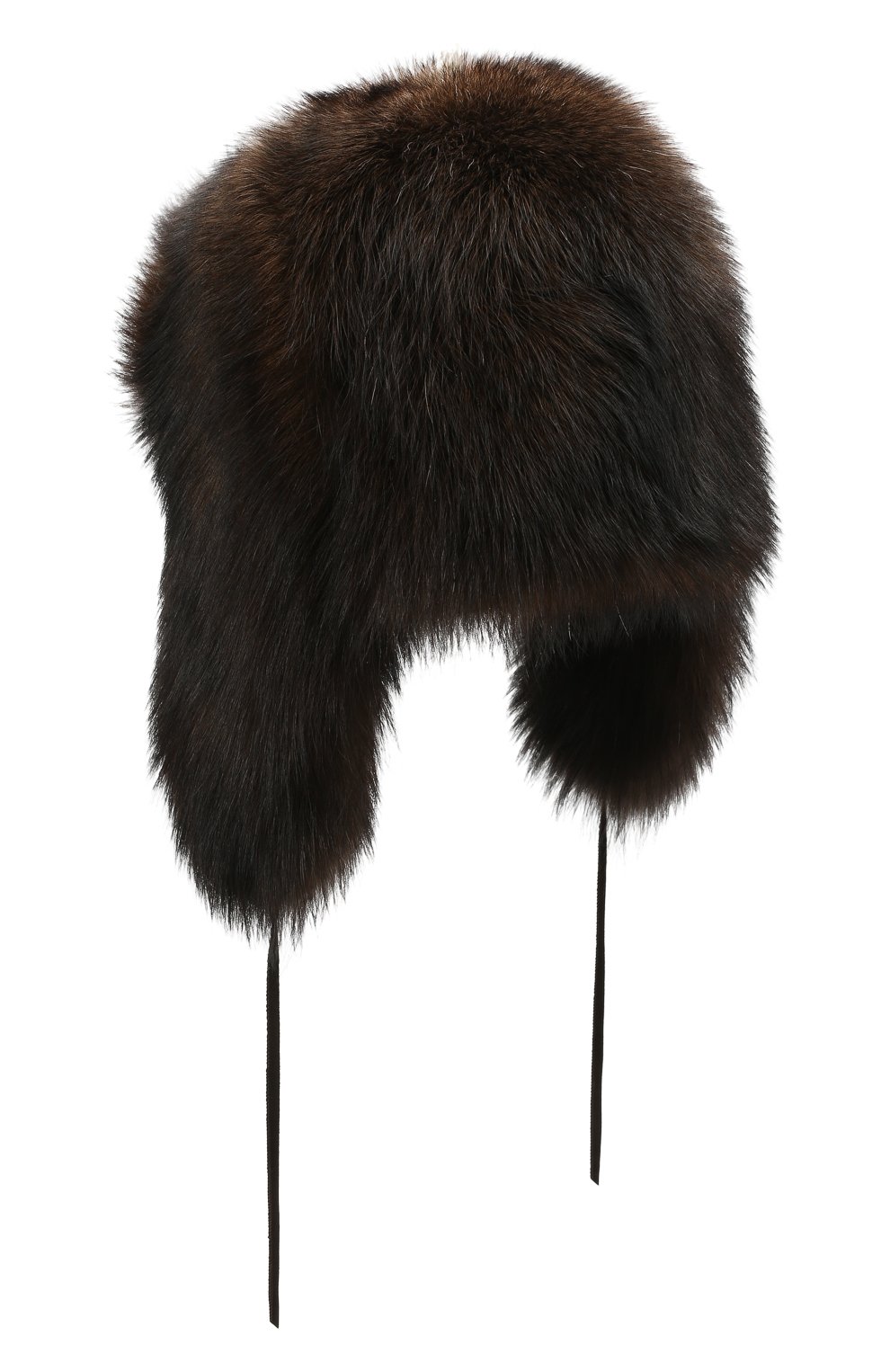 Шапка-ушанка из меха фишера FURLAND коричневого цвета по цене 190000 руб., арт. 0167610310003300000, фото 2 Шапка-ушанка из меха фишера FURLAND, арт. 0167610310003300000, фото 2