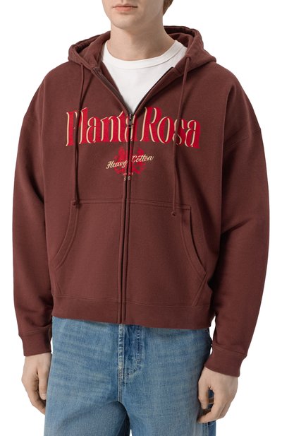 Хлопковая толстовка PLANTA ROSA, арт. PR/HZ013/ROSAHILLS/370VELVET, фото 4