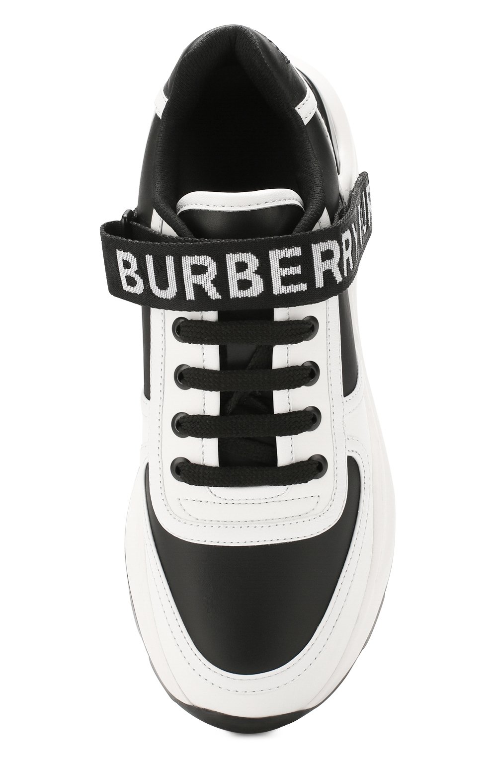 Кожаные кроссовки BURBERRY, арт. 8011531, фото 5
