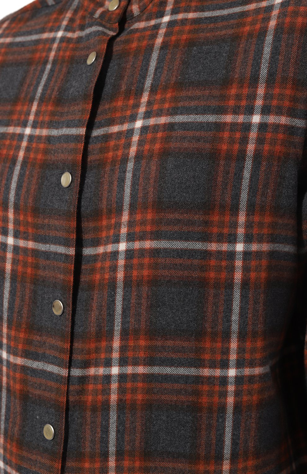 Хлопковая рубашка KITON, арт. D54435H07486, фото 5