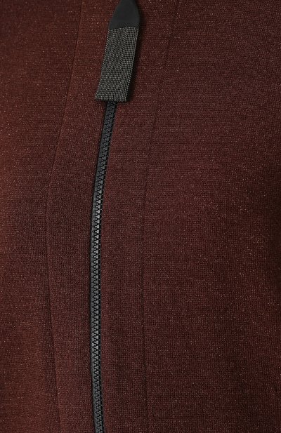 Кардиган на молнии с капюшоном BRUNELLO CUCINELLI, арт. M41123706, фото 5