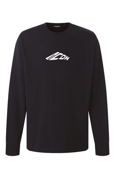 Мужская хлопковый лонгслив icon DSQUARED2, арт. S79GC0099/D20033