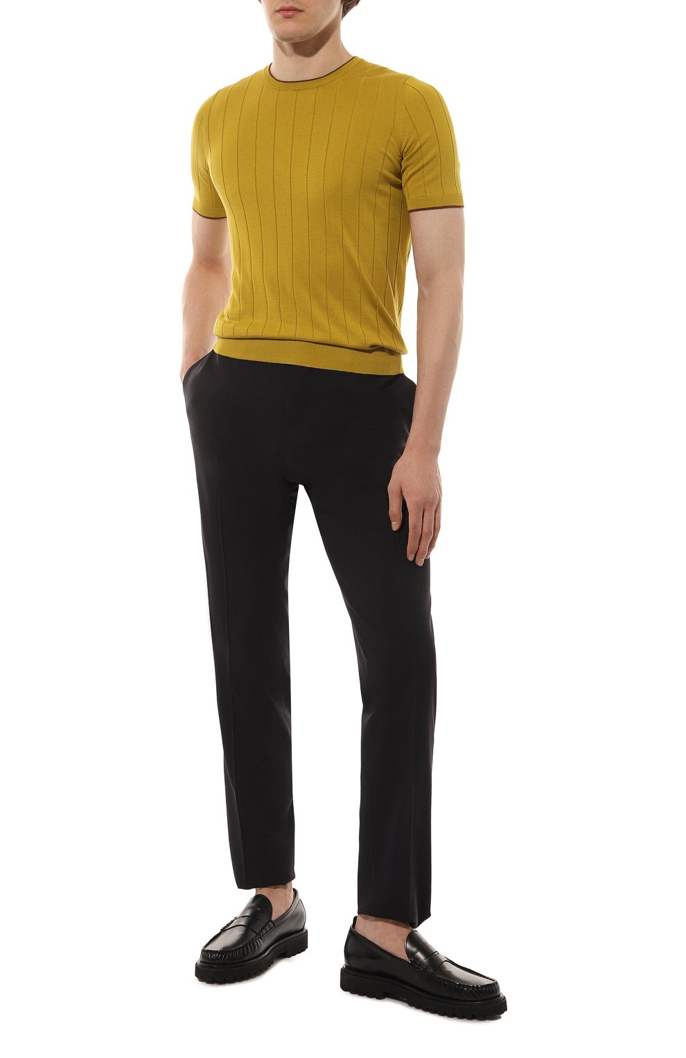 Шерстяные брюки CANALI, арт. 71019/AR03645, фото 2