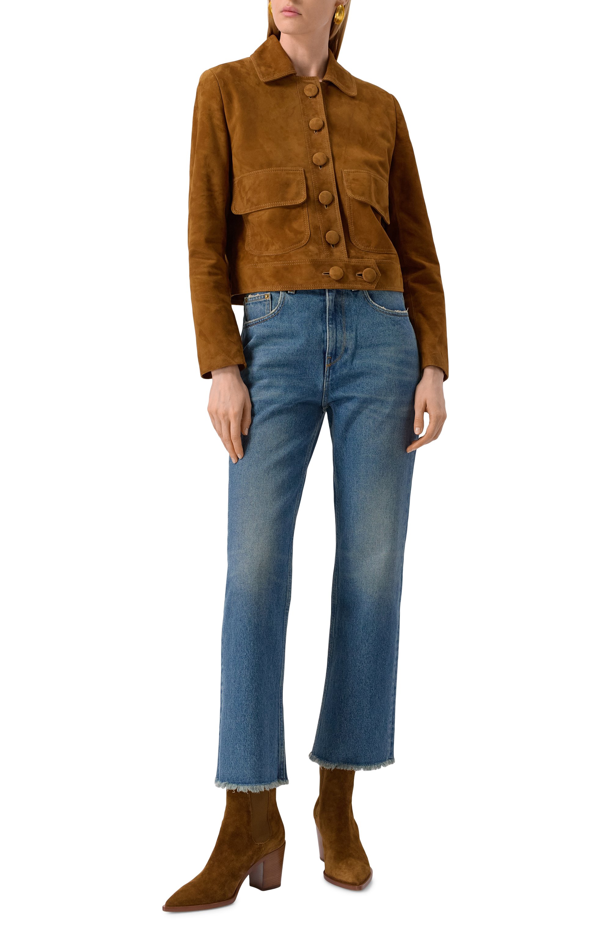 Замшевая куртка MASLOV, арт. MZ01, фото 2