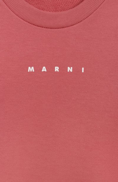 Хлопковый спортивный костюм MARNI розового цвета по цене 15950 руб., арт. M01607/M00V0, фото 4 Хлопковый спортивный костюм MARNI, арт. M01607/M00V0, фото 4