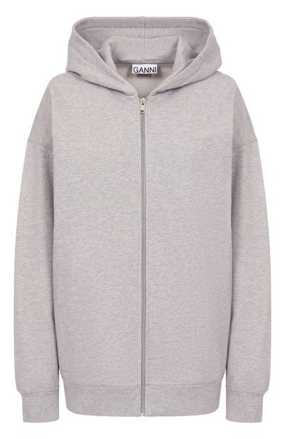 Женский хлопковая толстовка GANNI, арт. T4399