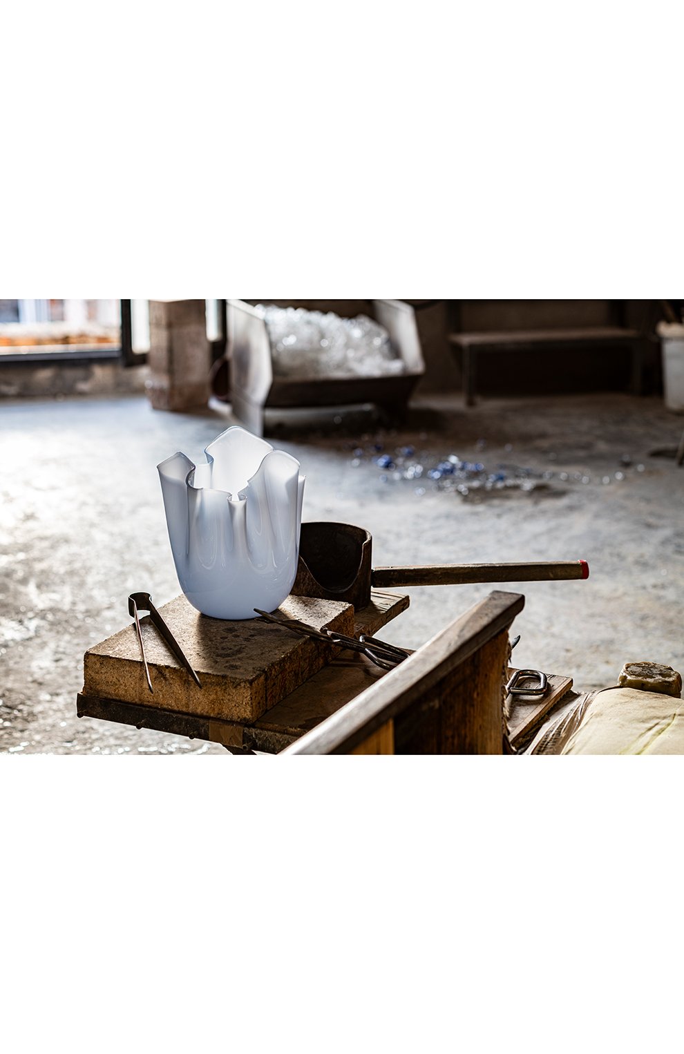 Ваза fazzoletto VENINI, арт. F037000400000AGU, фото 2