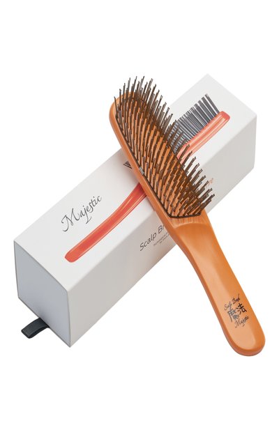 Расческа scalp brush 568 зубцов, оттенок японская охра MAJESTIC, арт. 4673748653126, фото 2