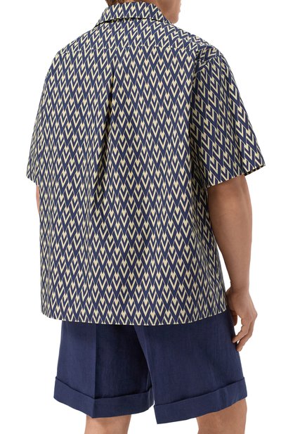 Хлопковая рубашка VALENTINO, арт. 6V3AA111AS0, фото 4