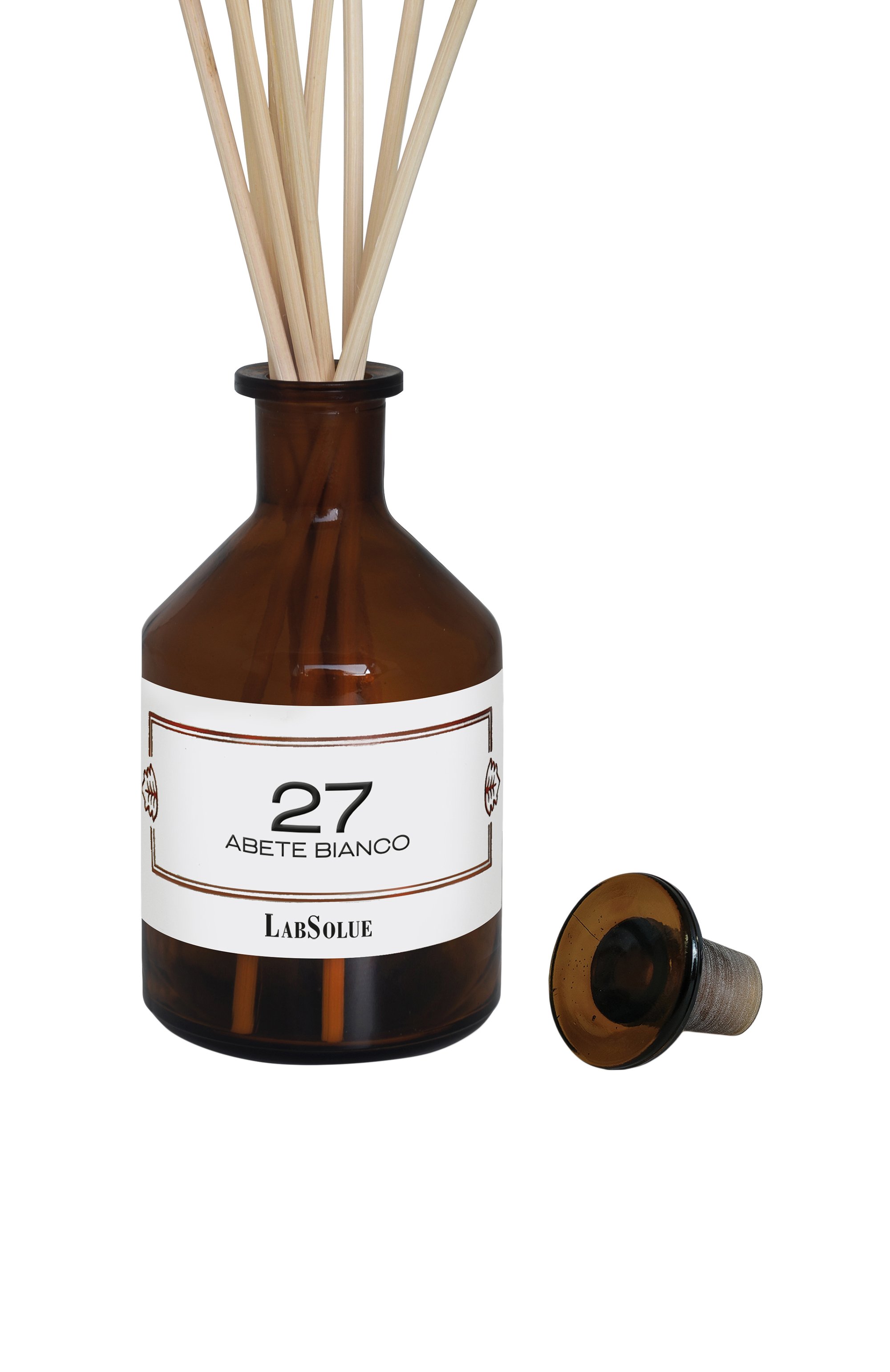 Диффузор 27 abete bianco (250ml) LABSOLUE бесцветного цвета по цене 23490 руб., арт. 8011530970574, фото 1 Диффузор 27 abete bianco (250ml) LABSOLUE, арт. 8011530970574, фото 1