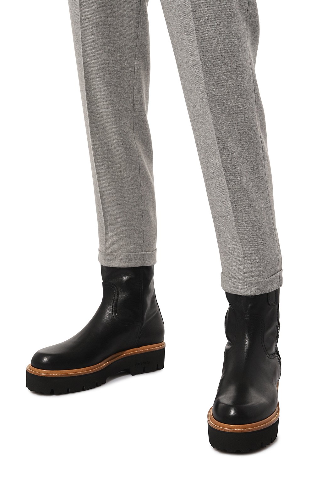 Кожаные полусапоги PREMIATA, арт. M6866/ISE0+M0NT0NE, фото 3