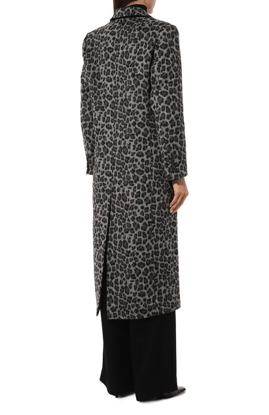 Шерстяное пальто Seven Lab SCP.13.226.120 Леопардовый  SCP.13.226.120 Фото 4