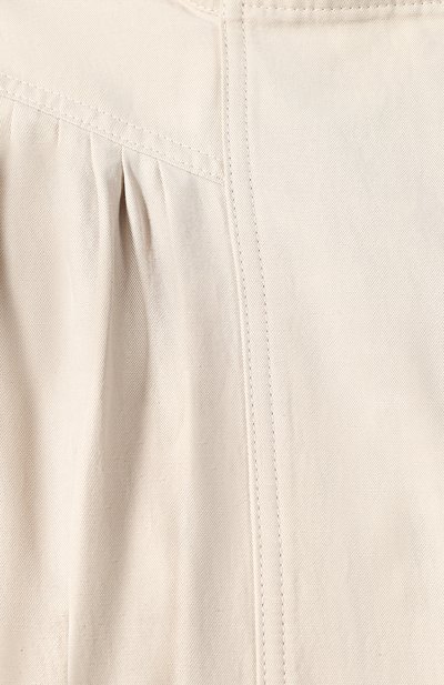 Платье из смеси хлопка и льна STELLA MCCARTNEY, арт. 598783/SIA03, фото 5