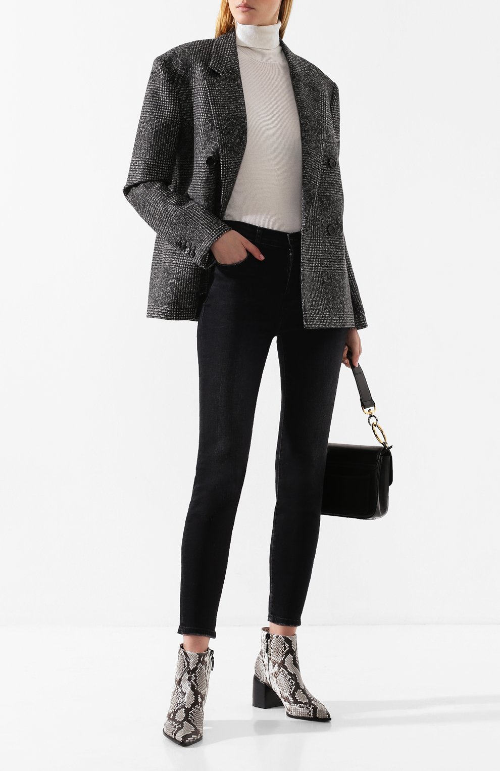 Кожаные ботильоны CASADEI, арт. 1Q957N0601C02739500, фото 2