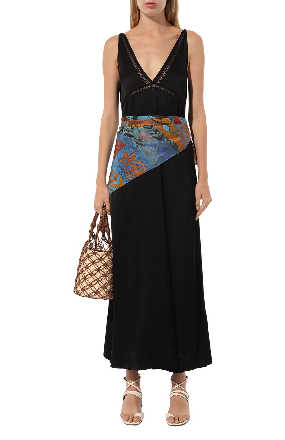 Шелковый платок праздник весны GOURJI, арт. T24SPH7R/1, фото 2