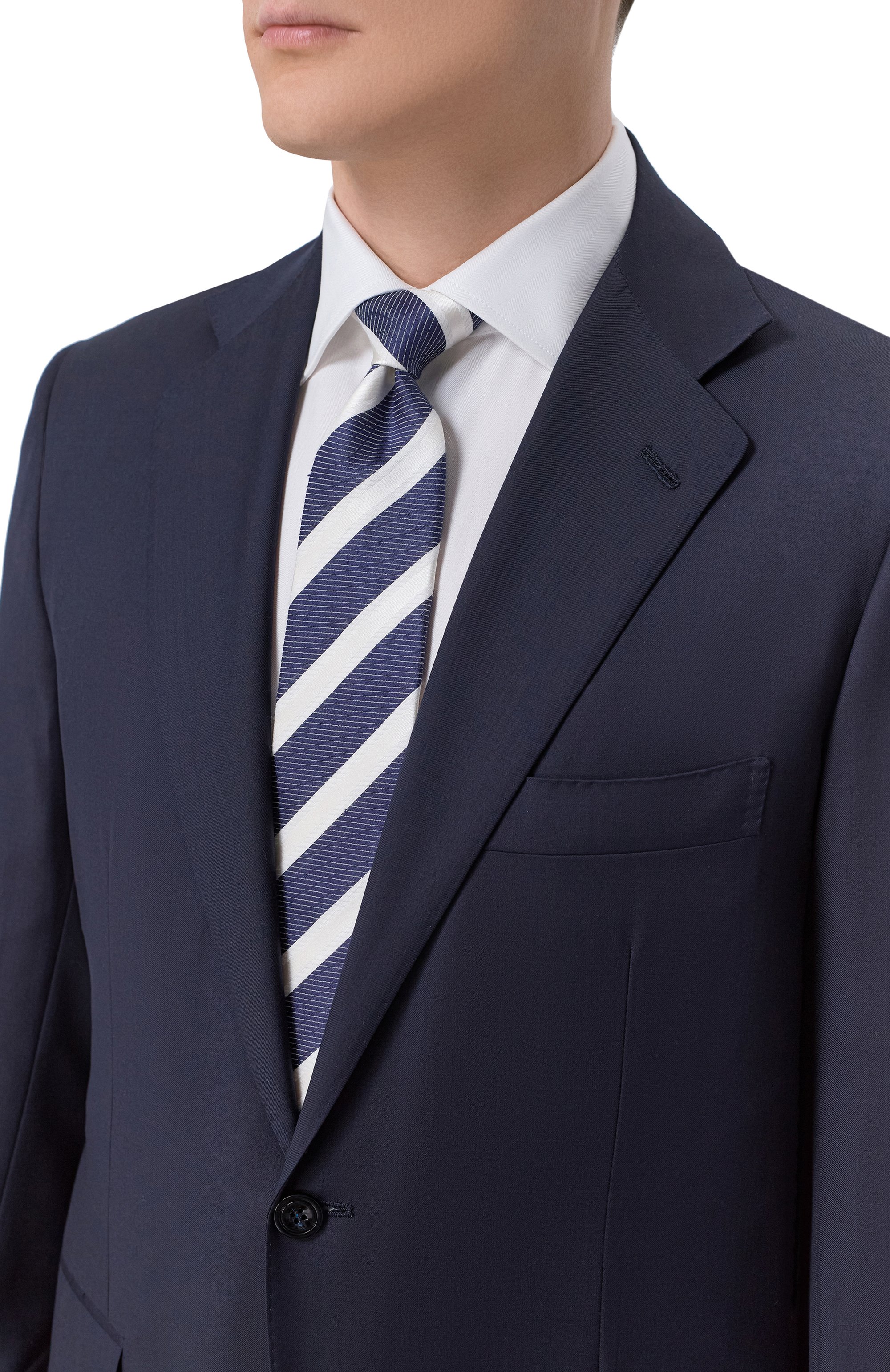 Галстук изо льна и шелка BOSS, арт. 50561746, фото 2