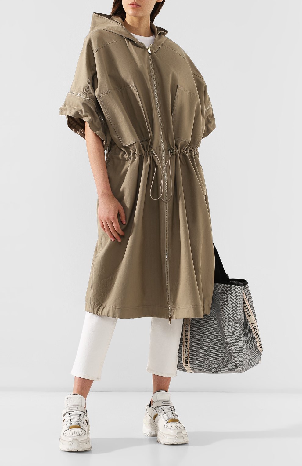 Хлопковый тренч STELLA MCCARTNEY, арт. 565291/SMB64, фото 2