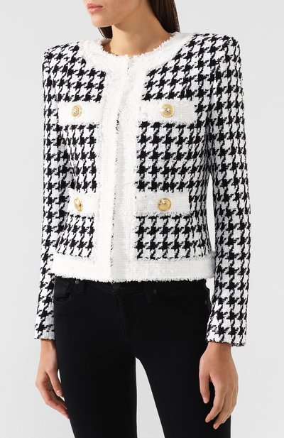 Буклированный жакет BALMAIN, арт. RF17114/C005, фото 3