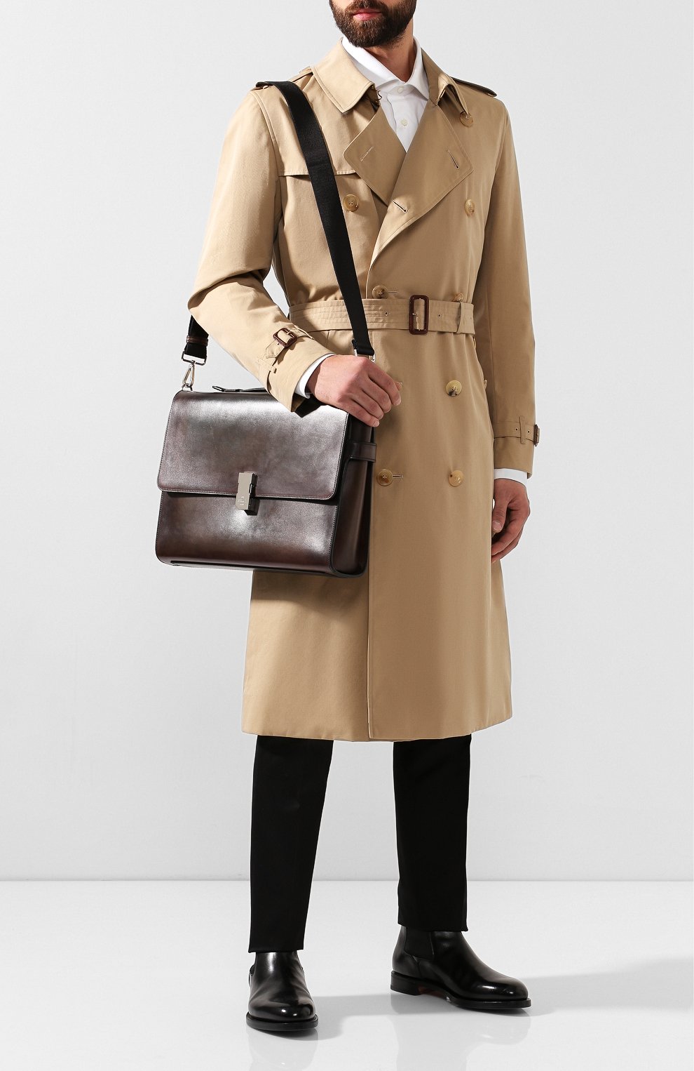 Кожаный портфель BERLUTI, арт. M183342, фото 2