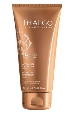 Антивозрастное солнцезащитное молочко для тела spf15 (150ml) THALGO бесцветного цвета, арт. VT15034 | Фото 1 (Косметика кросс-кт: Антивозрастной уход; Тип продукта: Молочко; SPF фильтр: Низкий (5-20); Нос: Не проставлено; Региональные ограничения белый список (Axapta Mercury): Не проставлено)