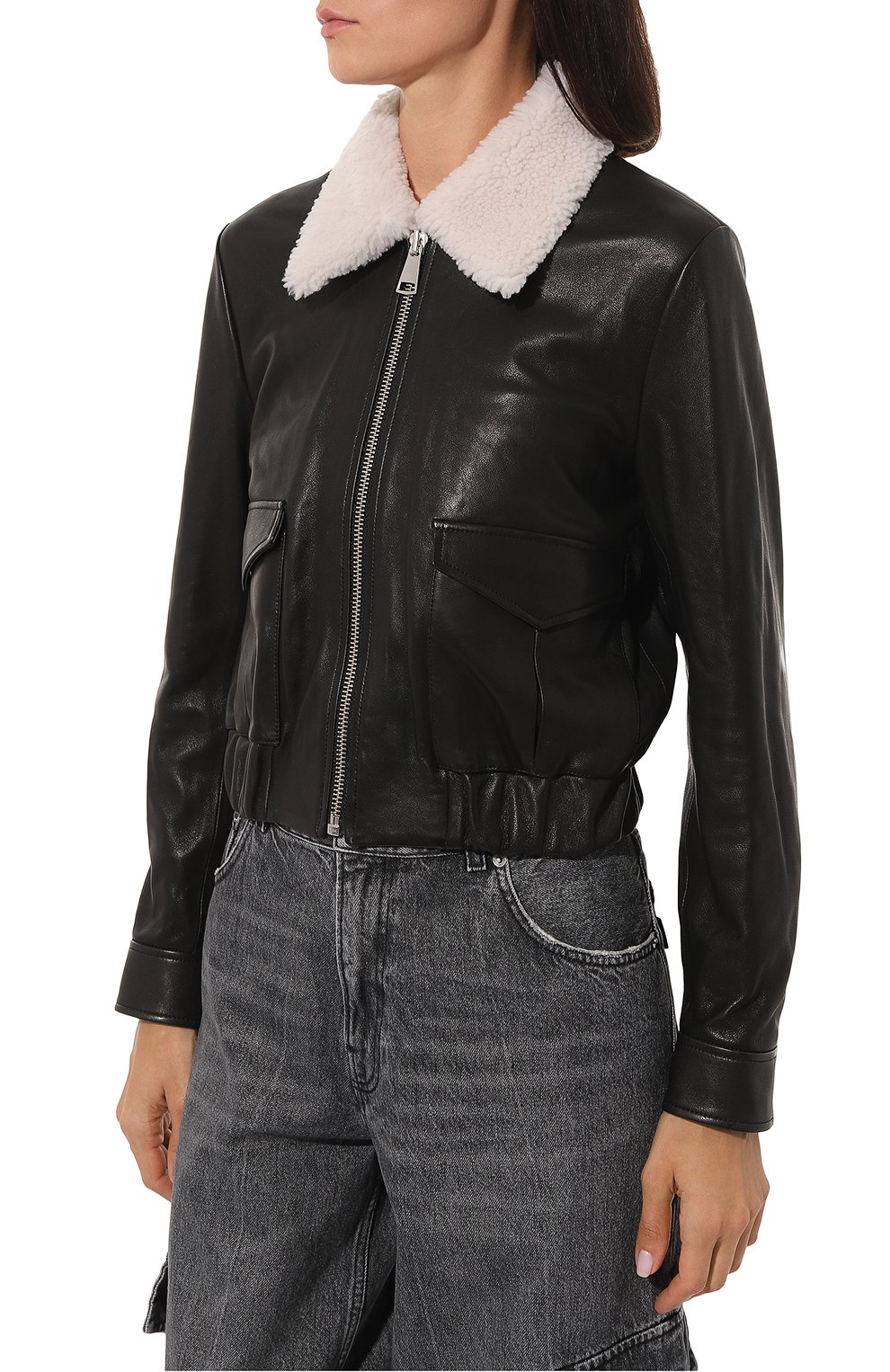 Кожаная куртка DOROTHEE SCHUMACHER, арт. 044002, фото 3