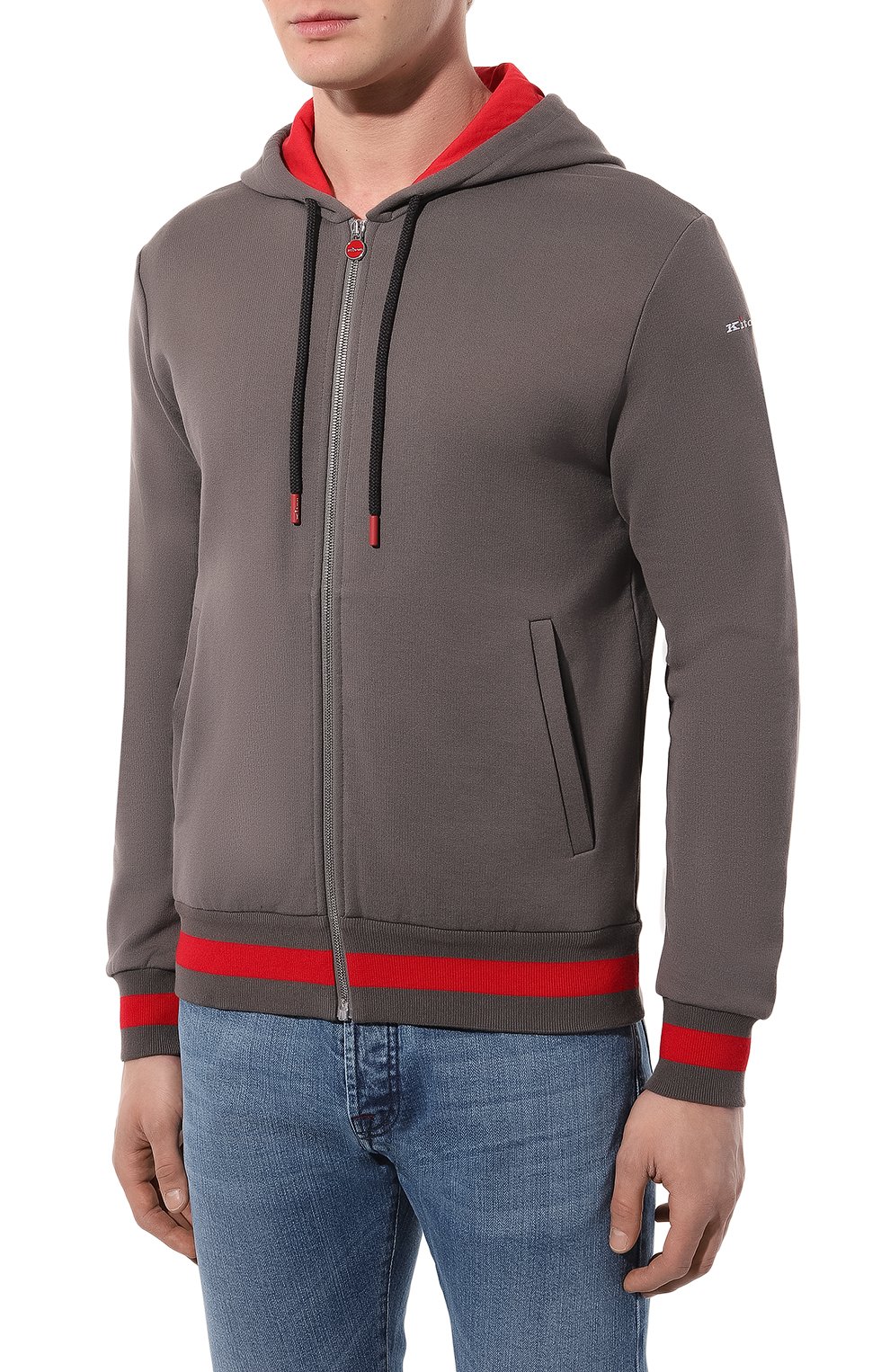 Хлопковая толстовка KITON, арт. UMKZ010, фото 3