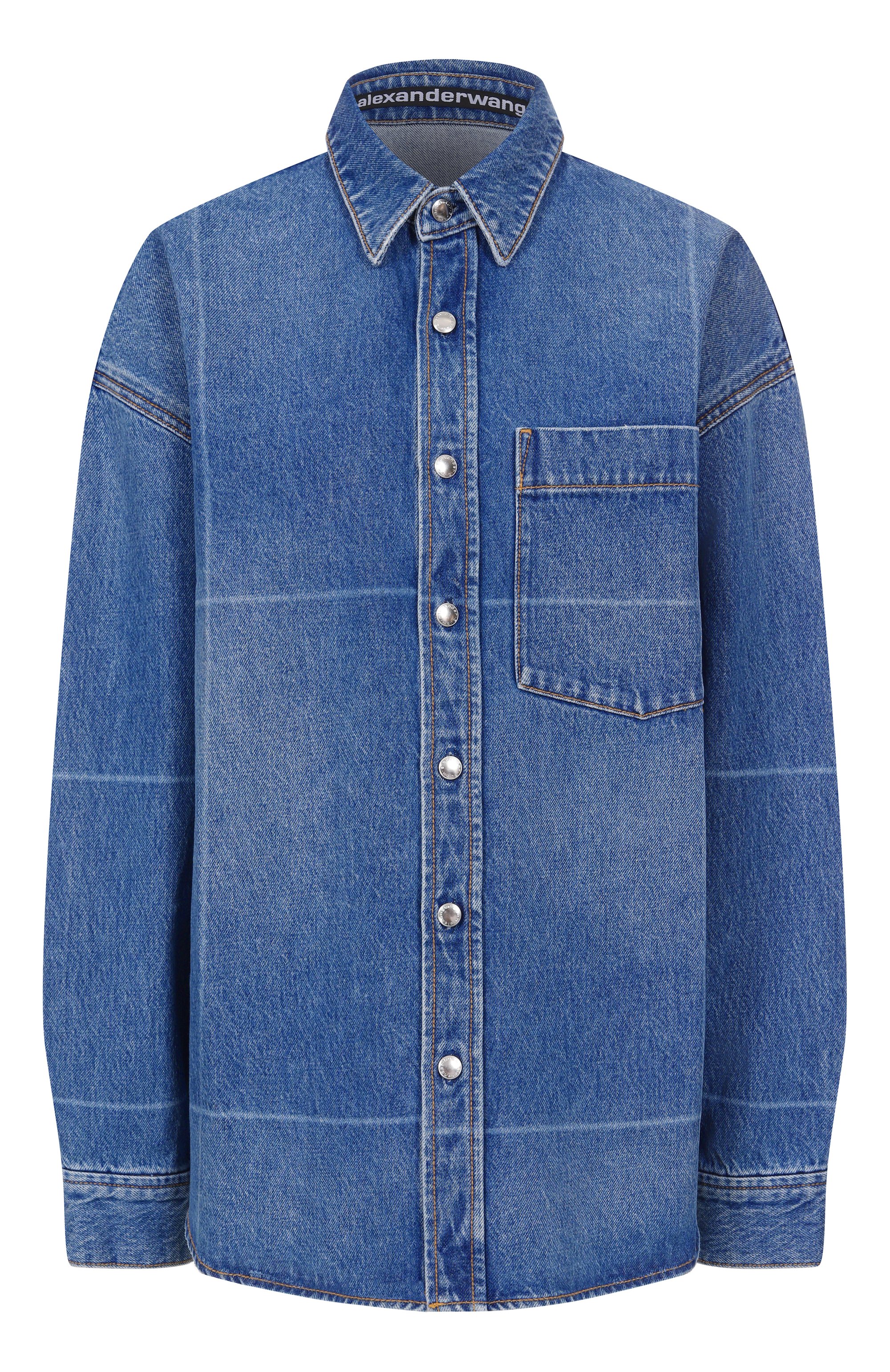 Джинсовая рубашка ALEXANDER WANG, арт. 4DC4252847, фото 1
