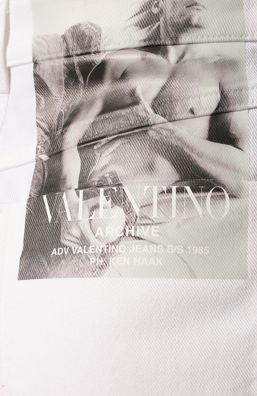Джинсовые шорты VALENTINO, арт. XB0DD13Q8EK, фото 5