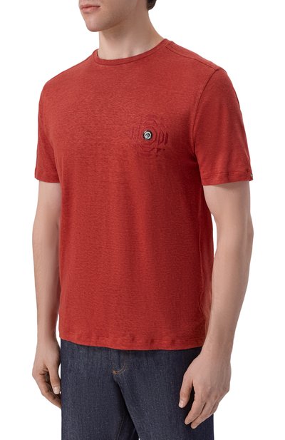 Льняная футболка STEFANO RICCI, арт. MNH5104070/LN, фото 3