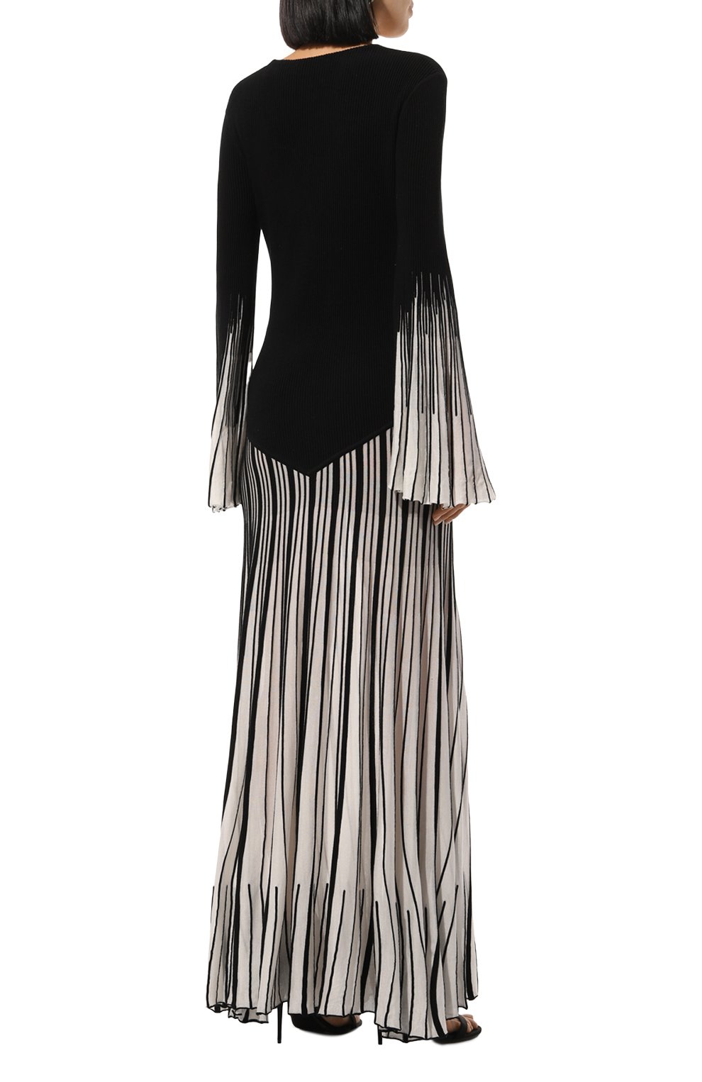 Платье из шерсти и шелка CHLOÉ, арт. CHC23AMR04662 001, фото 4