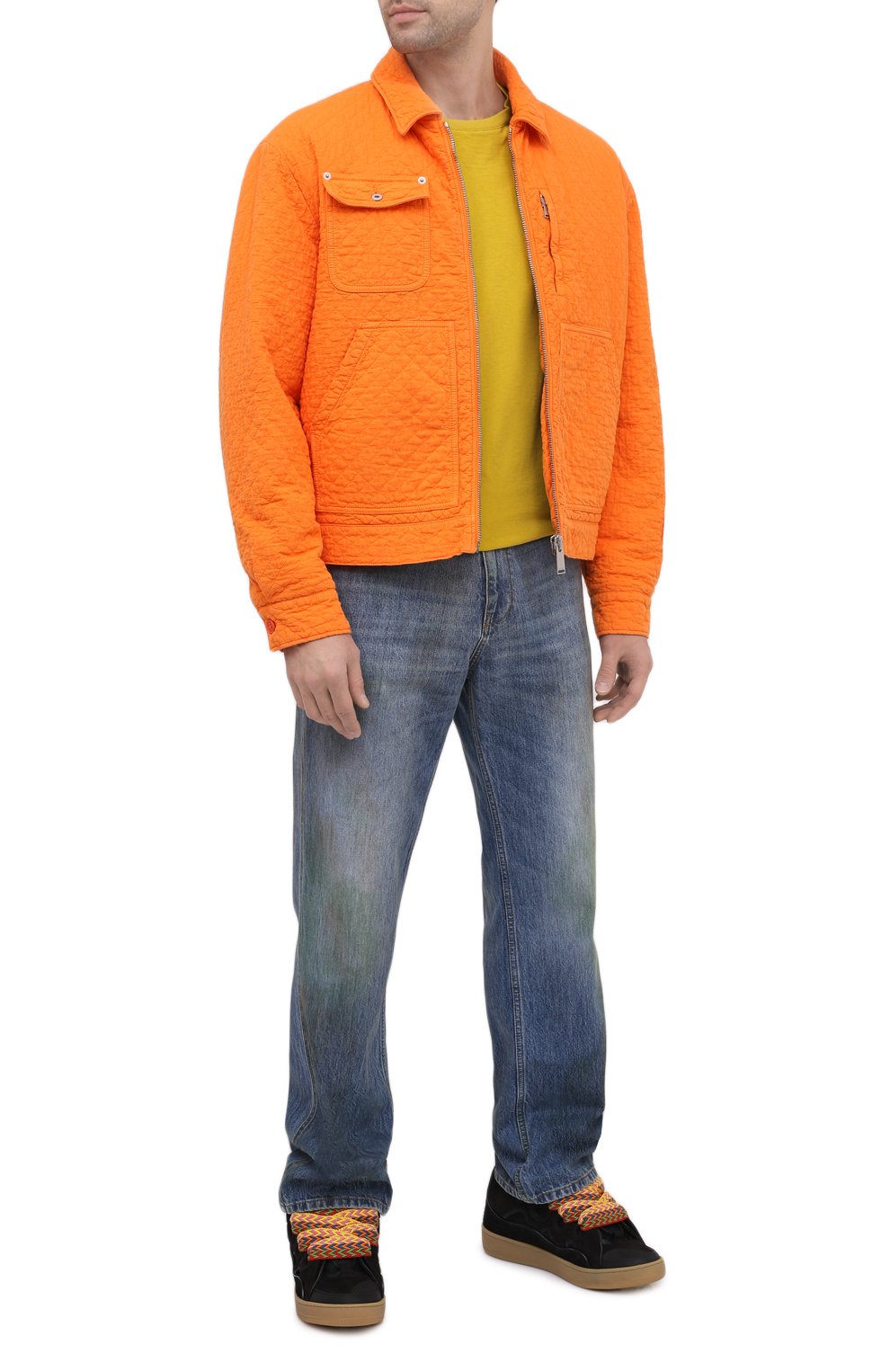 Комбинированные кеды LANVIN, арт. FM-SKRK11-DRAG-A20, фото 2