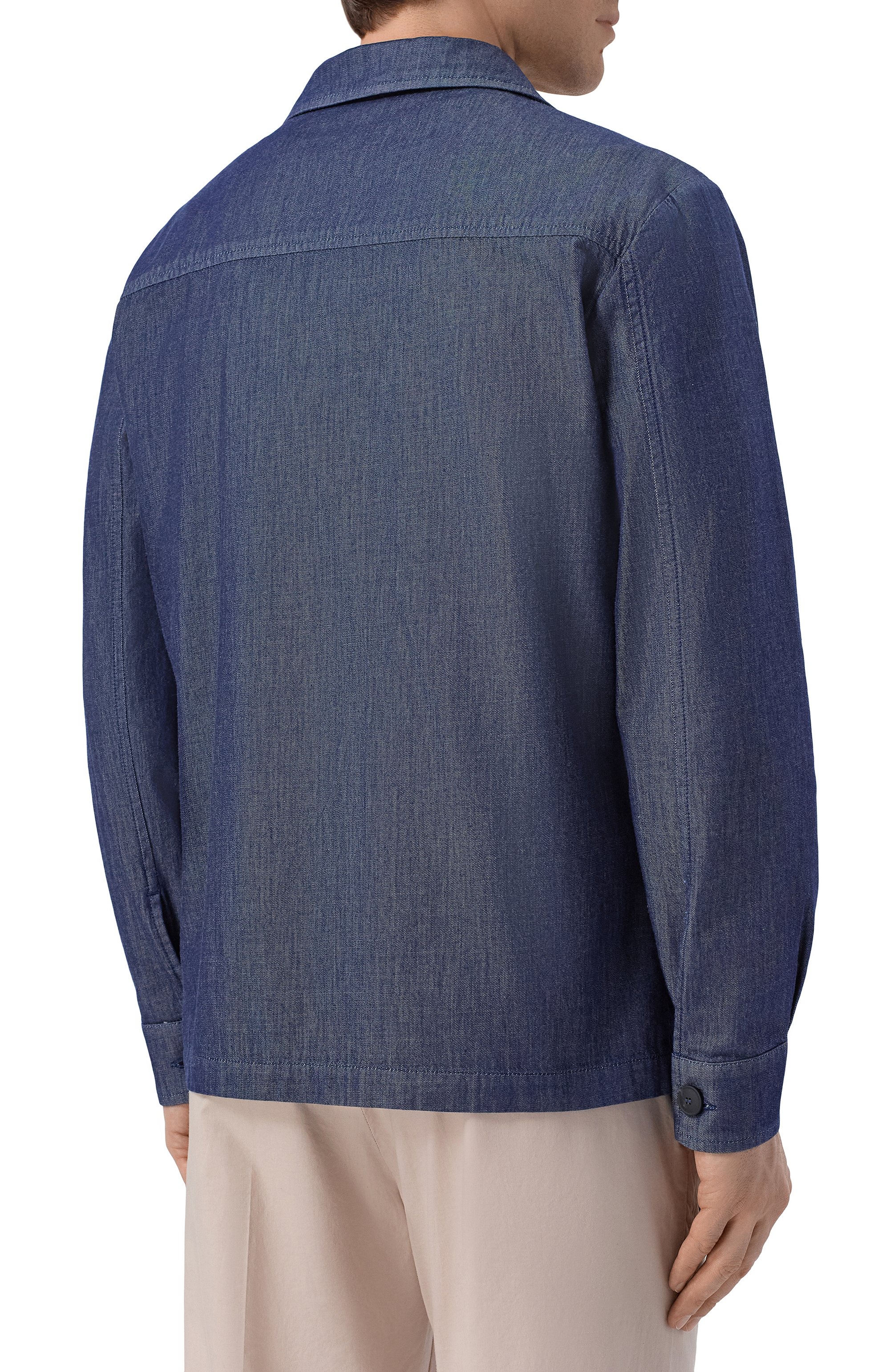 Хлопковая куртка-рубашка GRAN SASSO, арт. 78110/56100, фото 4