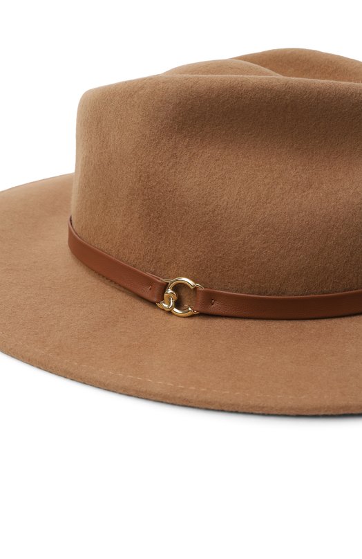 Шерстяная шляпа Elise Coccinelle E7 TTW 49 01 01 Коричневый  E7 TTW 49 01 01 Фото 3