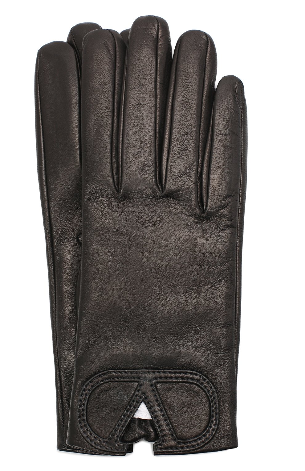 Кожаные перчатки VALENTINO, арт. UW2GDA15/IDM, фото 1