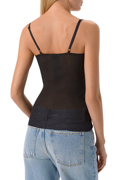 Шелковый топ SAINT LAURENT, арт. 796843/Y37SM, фото 4