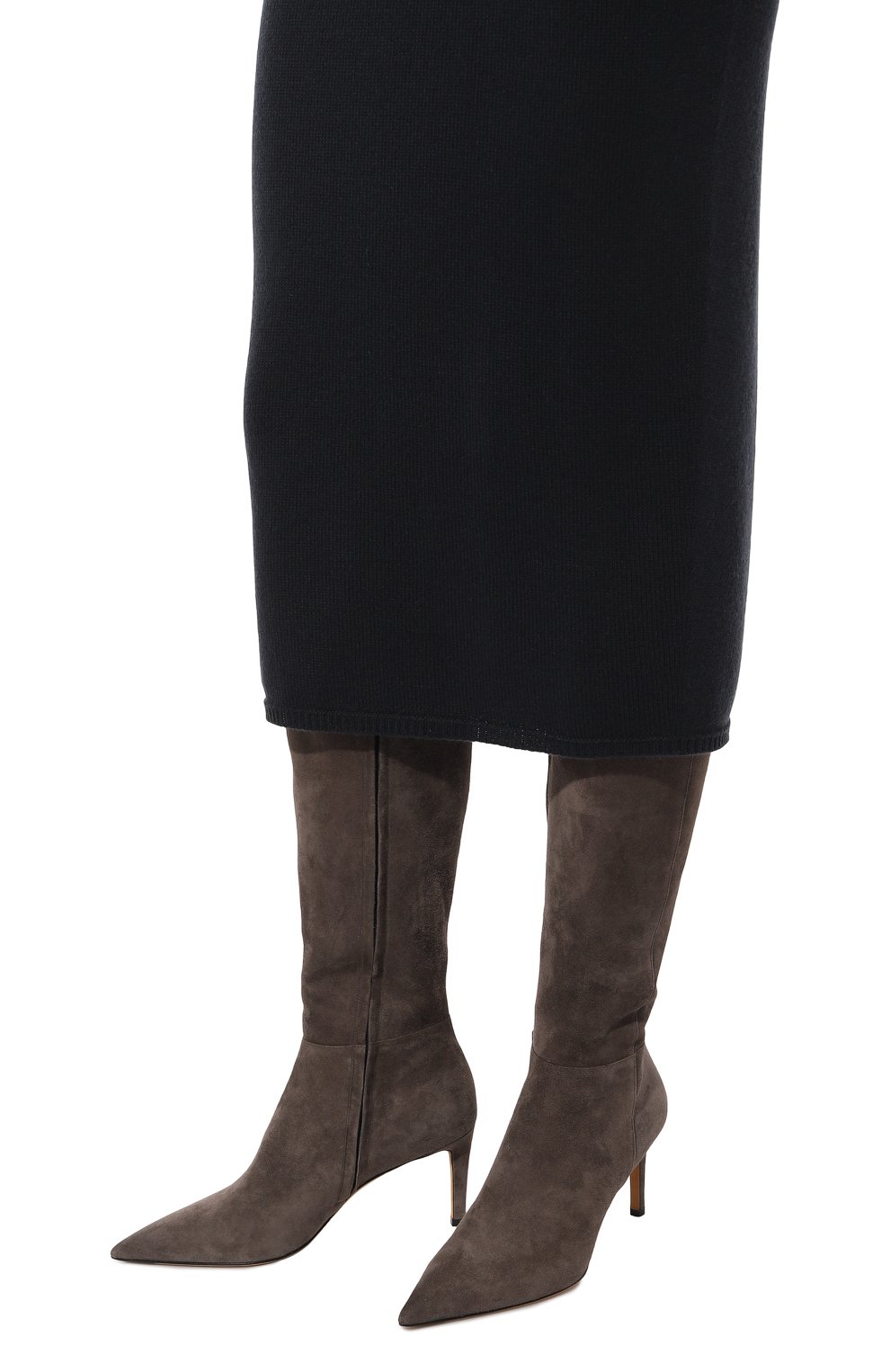 Замшевые сапоги KITON, арт. D58833K0525F11, фото 3