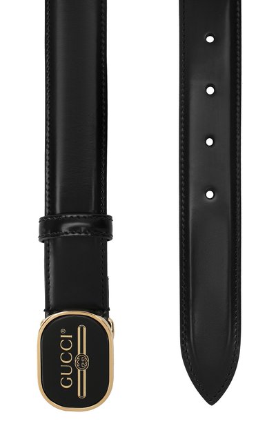 Кожаный ремень GUCCI черного цвета по цене 46080 руб., арт. 547754/0F7FG, фото 2 Кожаный ремень GUCCI, арт. 547754/0F7FG, фото 2