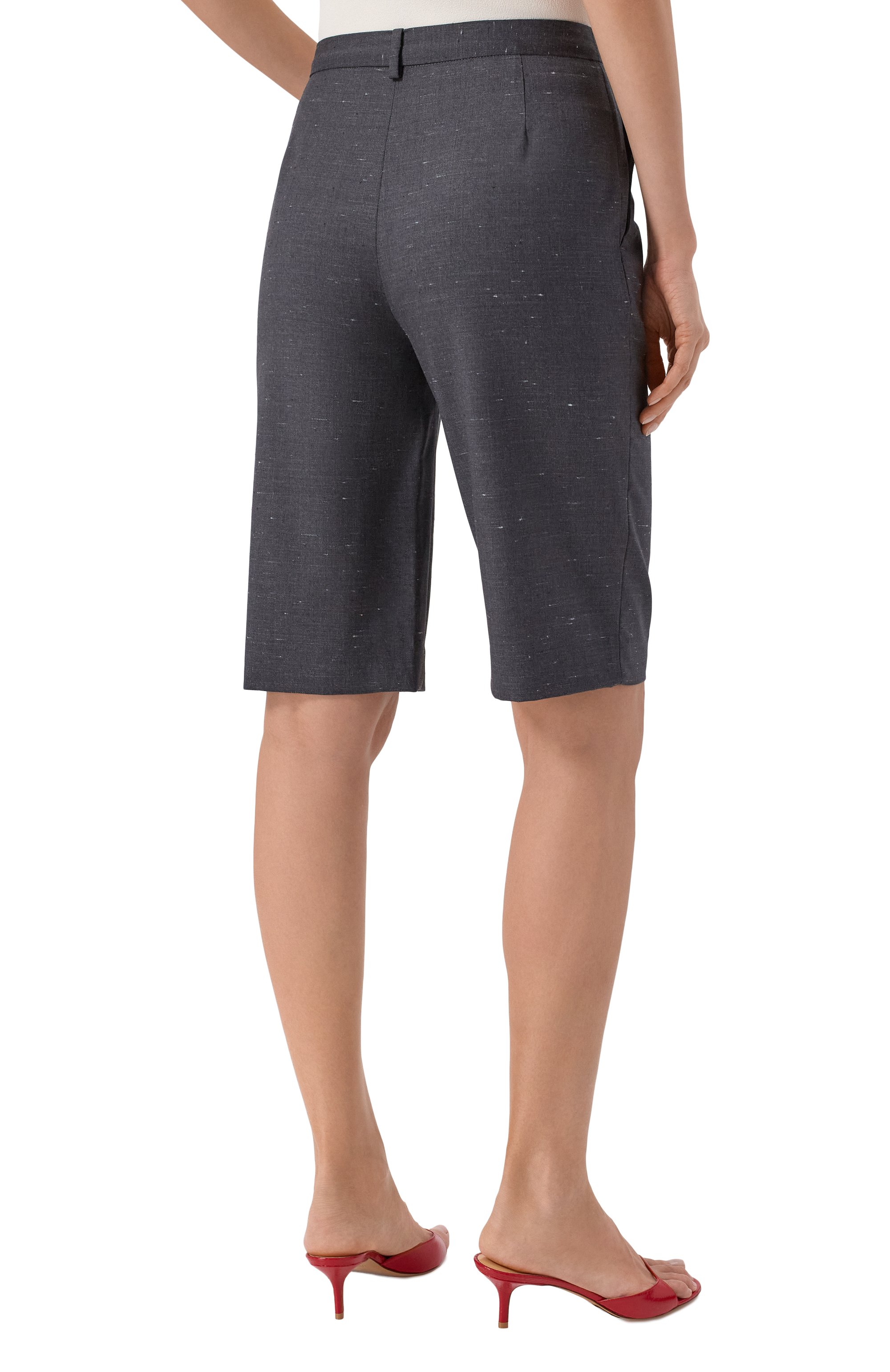 Шорты из шерсти и шелка LOULOU DE SAISON, арт. RAY, фото 4