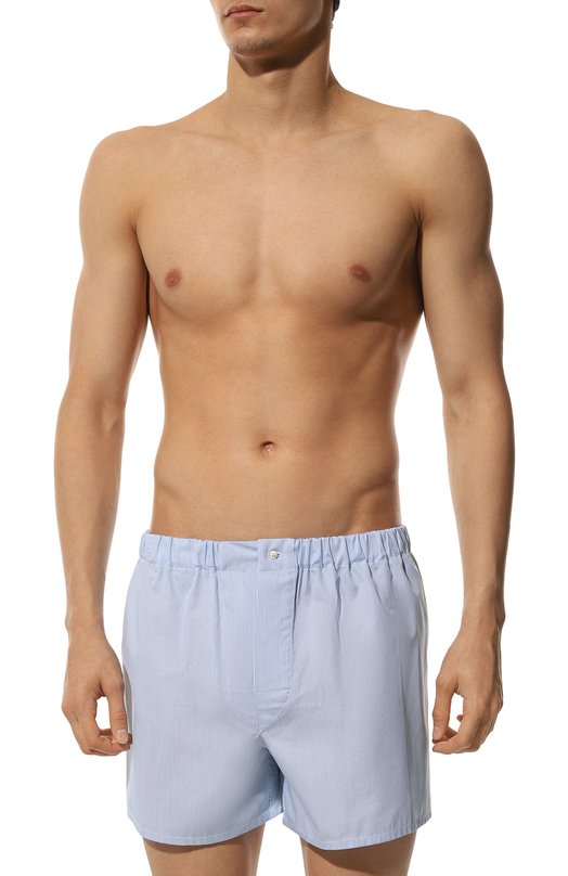 Хлопковые боксеры Stefano Ricci BX005/M2500 Синий  BX005/M2500 Фото 2