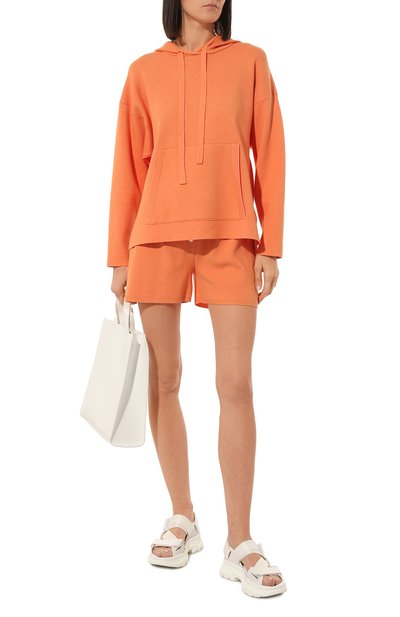 Шорты из вискозы FREEAGE оранжевого цвета по цене 12000 руб., арт. S22.SR001.7080.805, фото 2 Шорты из вискозы FREEAGE, арт. S22.SR001.7080.805, фото 2