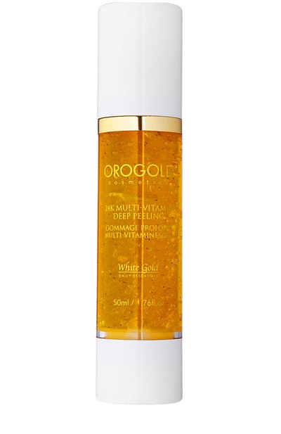 Гель-пилинг для лица мульти-витамин white gold 24k (50ml) OROGOLD COSMETICS, арт. 1977785698144, фото 1