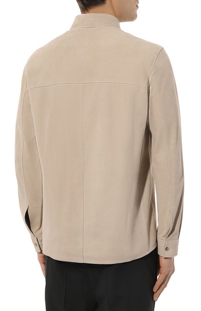 Замшевая рубашка AGNONA, арт. PD06U1E, фото 4