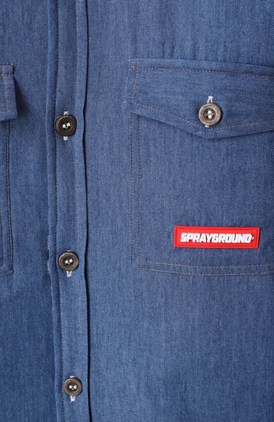 Джинсовая куртка-рубашка SPRAYGROUND, арт. SPY1260, фото 3